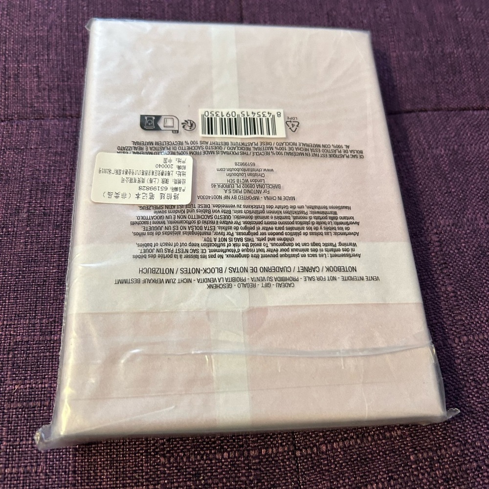 Christian Louboutin Red Notebook NWOT - Picture 9 of 10